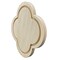 Trekell Gothic Rounded Quatrefoil Floater Panel - Wood Painting Canvas